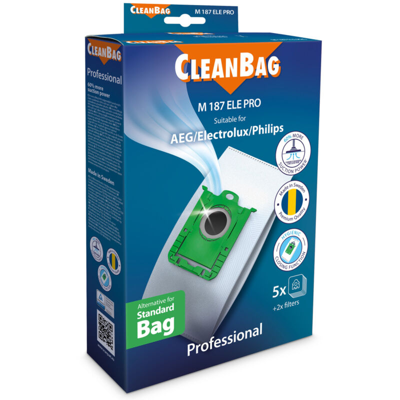 Sacs d'aspirateur professionnels Scanpart Cleanbag 5 pièces