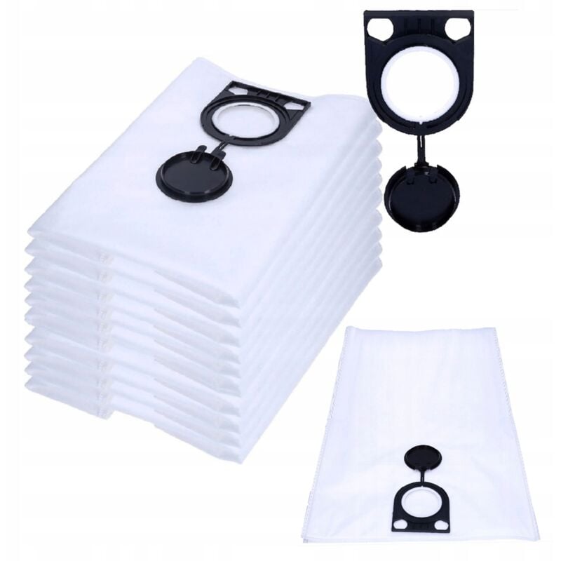 Sacchetti per aspirapolvere Starmix 12 pz Bosch Metabo sintetici 41x62 cm