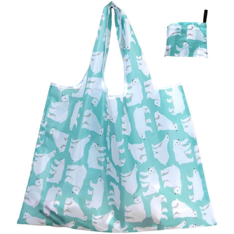 Sacs de courses réutilisables et portables, sacs de courses pliables, sacs de courses résistants, sacs fourre-tout imperméables