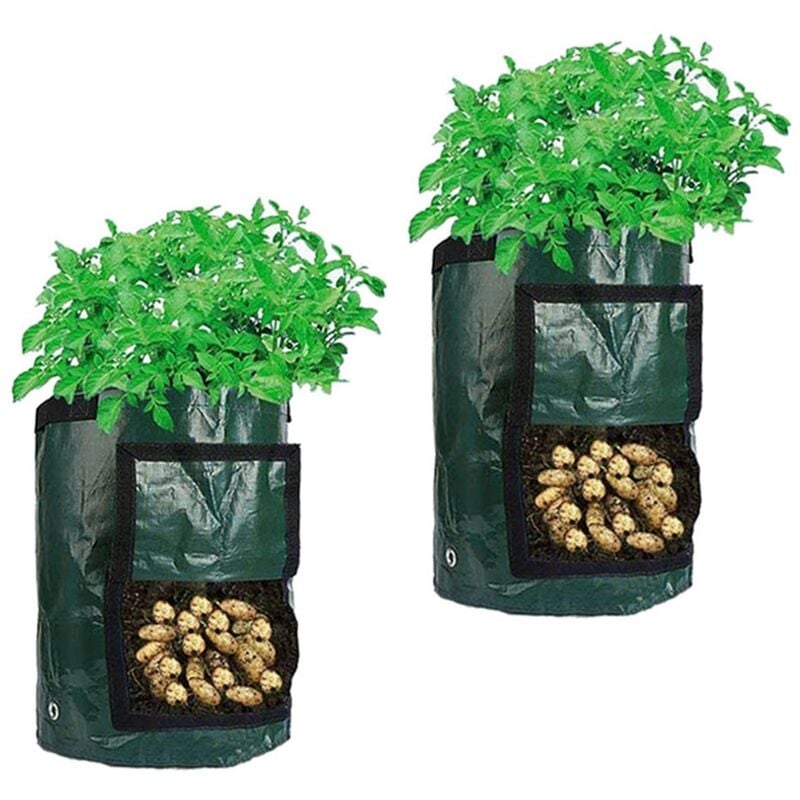 Ranipobo - Sacs de culture de plante , pot pour les fournitures de jardinage des plantes cultiver des sacs de legumes sac de culture diy tissu jardin