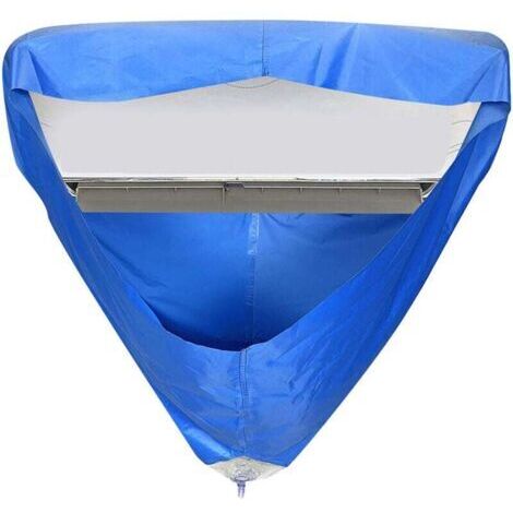 Sacs de nettoyage pour climatiseurs muraux, étanches et anti-poussière, pour la maison et le bureau, housses de protection.