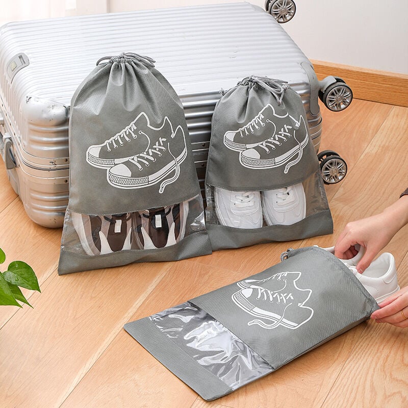 Ensoleille - Sacs de rangement de chaussures, sacs à chaussures de poussière en voyage, tissus non tissés à la maison, chaussures et sacs