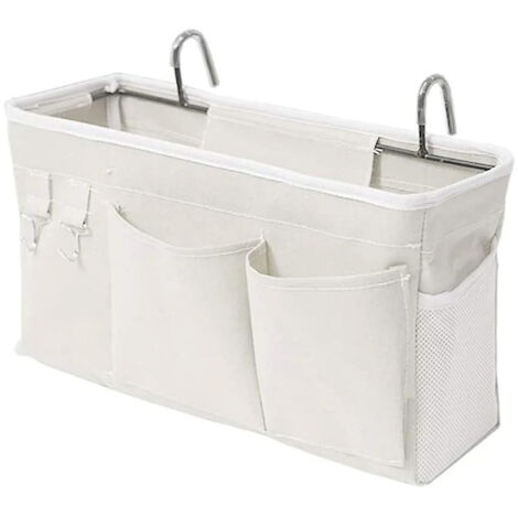 Sacs de rangement/organisateurs de chevet, organisateurs suspendus, adaptés aux lits superposés, aux lits d'hôpital, aux barrières de lit de dortoir, peuvent être utilisés pour ranger des objets tels