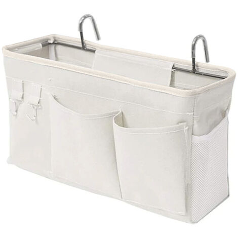 Sacs de rangement/organisateurs de chevet, organisateurs suspendus, adaptés aux lits superposés, aux lits d'hôpital, aux barrières de lit de dortoir, peuvent être utilisés pour ranger des objets tels