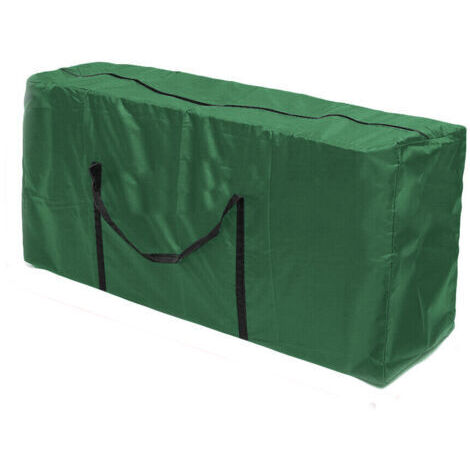 Sacs de rangement pour coussins en tissu Oxford 210D imperméable avec fermeture éclair et poignées pour extérieur, housse de transport , sac de rangement pour sapin de Noël