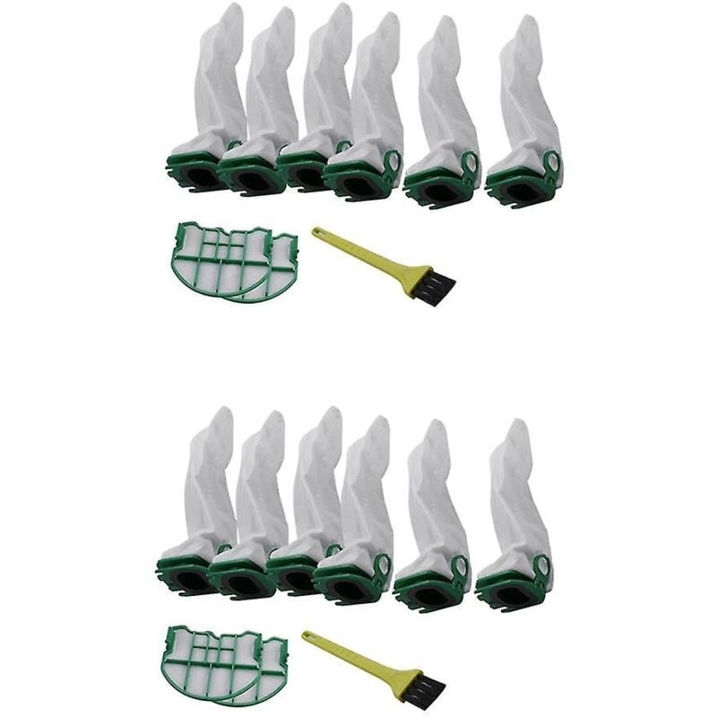 Fei Yu - Sacs de rechange 4 pièces filtre Hepa pour aspirateur Kobold Vb100