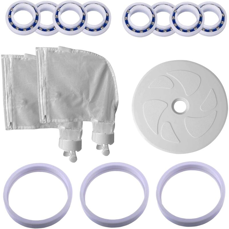 Shmshng - Sacs de Rechange K13 K16 avec C60 Roulements C10 Pneus Adaptables à Billes Adaptables de Roue et C6 Roue Grande Compatible avec Polaris 180