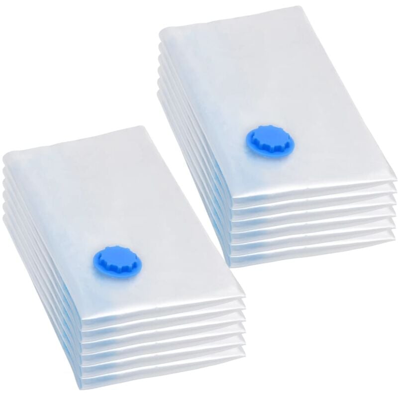 Vidaxl - Sacs de voyage sous vide Sacs de vêtements 80x60 cm 10 pcs