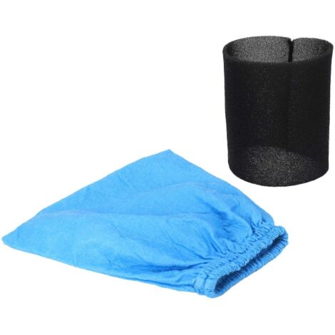 Sacs filtrants textiles, filtres en mousse pour aspirateurs humides et secs Kärcher MV1, WD1, WD2 et WD3, pièces détachées pour aspirateurs-AquaForge