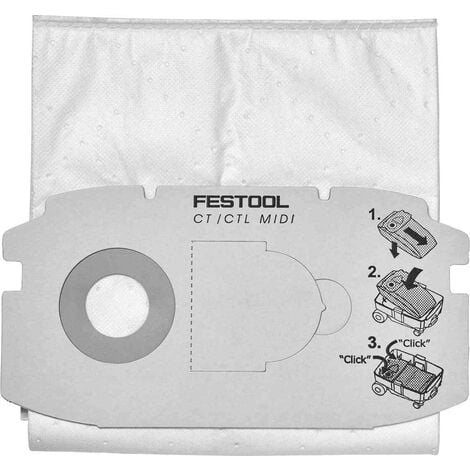 Sacs filtre SELFCLEAN SC FIS-CT MIDI/5 - 5 pièces