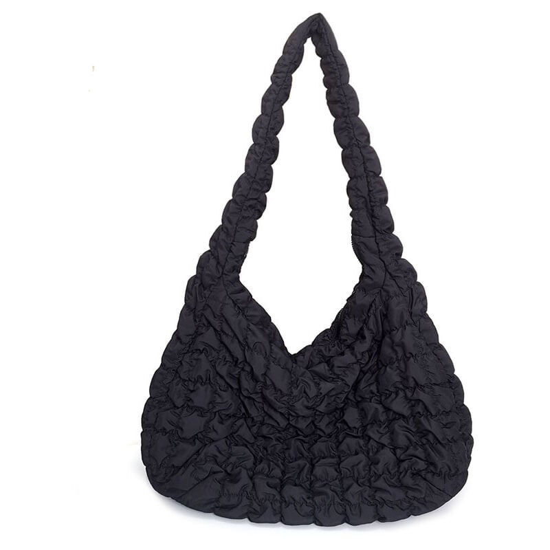 Sacs fourre-tout décontractés de grande capacité, sacs à bandoulière froncés