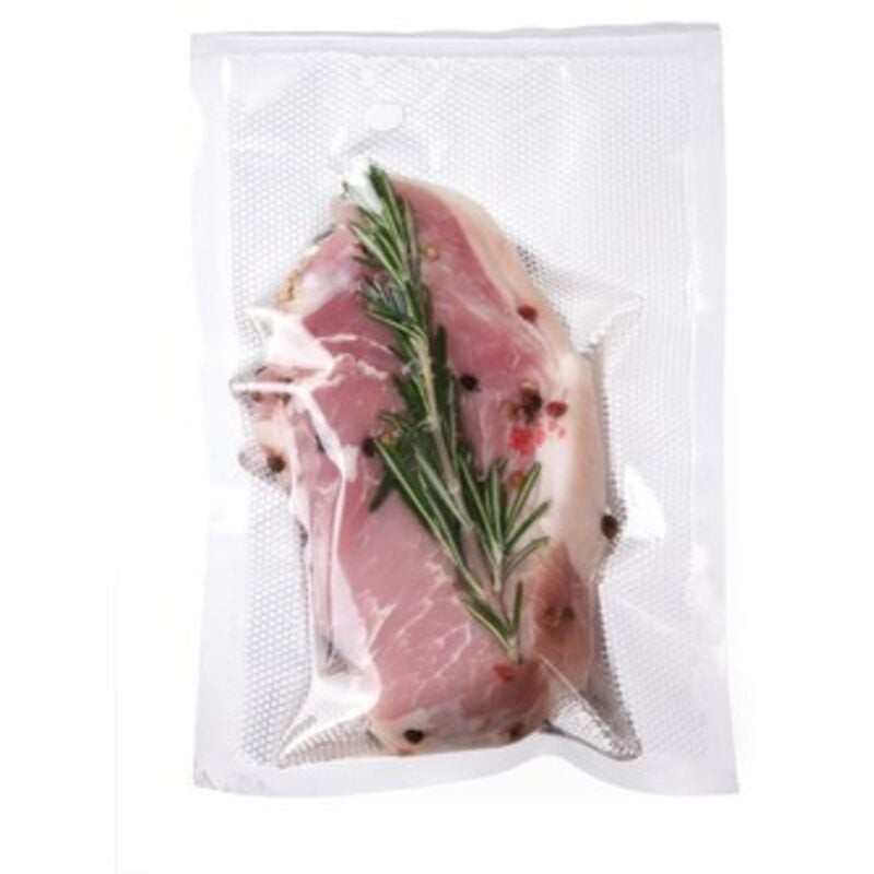 Sacs moletés pour machines d'emballage sous vide en bande 150x250mm 100 pcs.