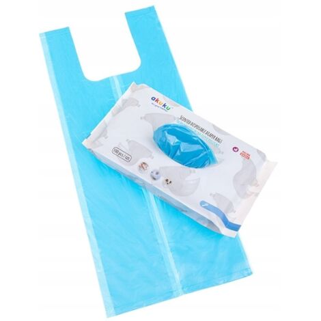 SACS PARFUMÉS AKUKU POUR COUCHES USAGÉES x100