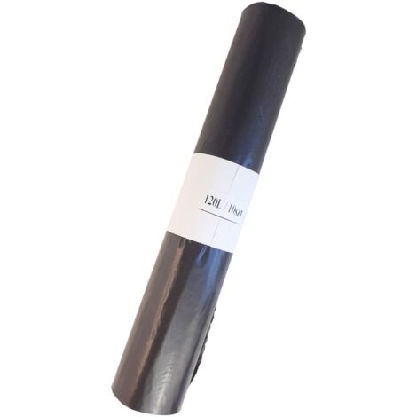 Sacs poubelle 120L brun LD 10 pièces.