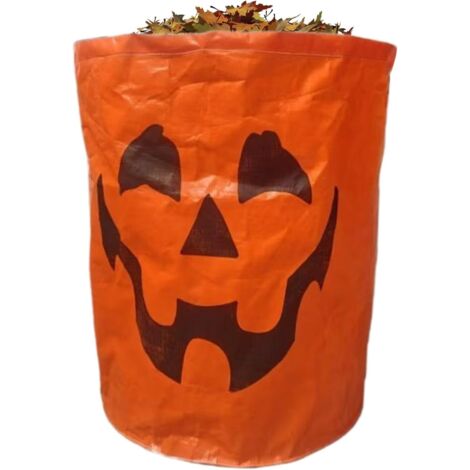 Sacs Poubelle Halloween - Sac Réutilisable Thème Pour Feuilles - 272 Litres