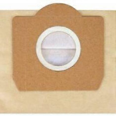 Sacs poubelle pour aspirateur, grande capacité, matériau épais et robuste, sac en papier de rechange pour aspirateurs KARCHER WD3, WD3P, MV3-5, facile à utiliser