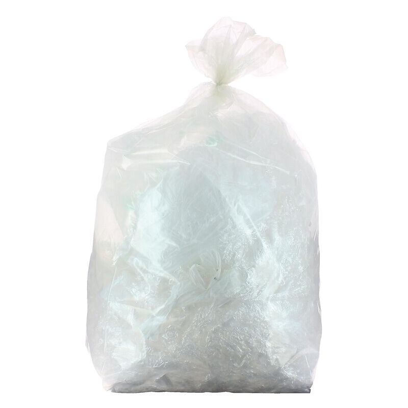 Sans Marque - Sacs poubelles 110 litres hd transparents carton de 500 sacs