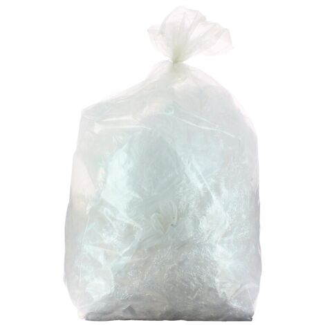 Sacs poubelles 110 litres HD transparents carton de 500 sacs