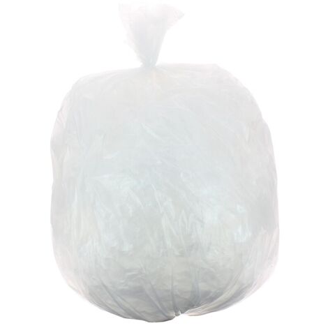 Sacs poubelles 30 litres HD transparents carton de 500 sacs