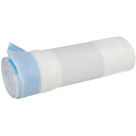Sacs poubelles avec cordon en HPDE 30 litres