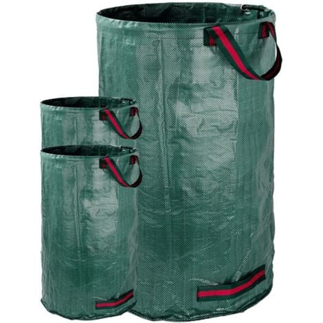 Sacs poubelles pour jardin 120 litres 3 unités