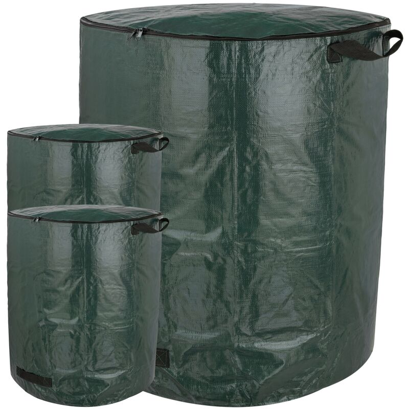 Prixprime - Sacs poubelles pour jardin 272 litres 3 unités