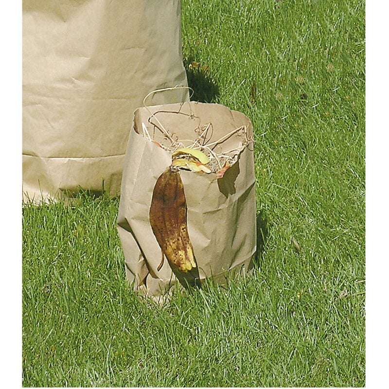 Frankel kaiserkraft, Sacs-poubelle en papier, capacité 12 l, l