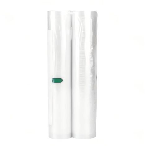 Sacs sous vide alimentaire Aigostar, rouleau de film sous vide à texture en maille, découpable, pour scelleuse sous vide, pour la maison et le commerce