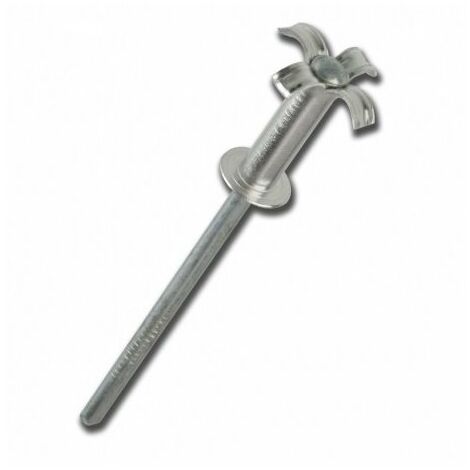 SACTO 121 RIVETTO RIVETTI GRAF IN ALLUMINIO CON CHIODO IN ACCIAIO ZINCATO