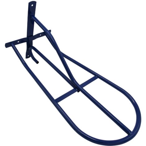 Saddle Rack Wall Mounted (Horse Riding Stable Stand Blue)