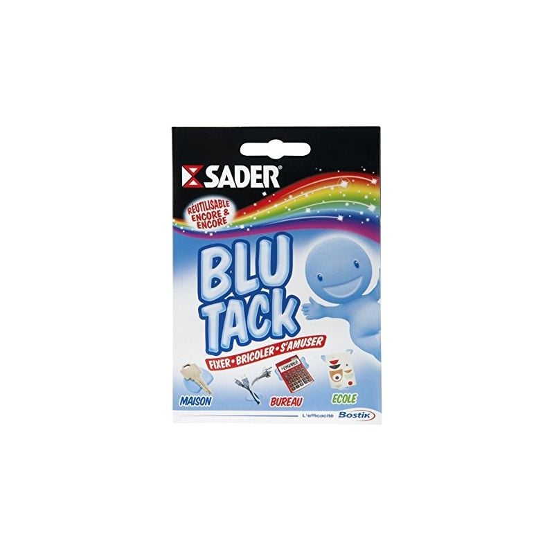 Sader - Pâte adhésive blu tack - étui de carton 57g 57 g