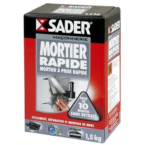 SADER BOÎTE MORTIER RAPIDE - 1,5KG 138412