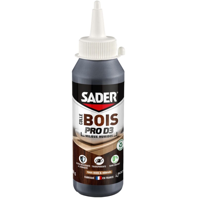 Sader - colle bois pro D3 100GR biberon 30629155