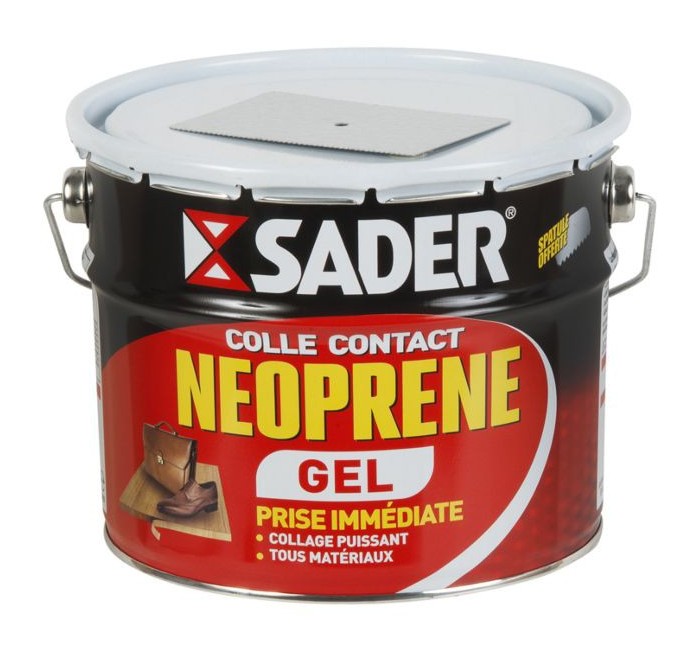 Sader - Colle contact néoprène gel 2,5L