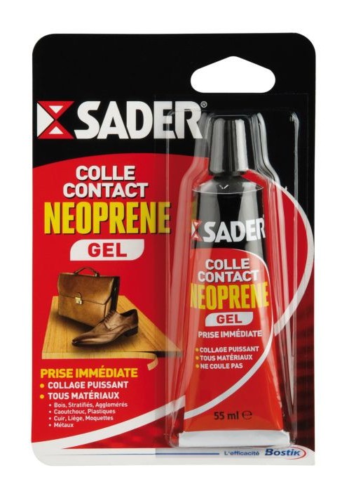 Sader - tube colle contact gel néoprene - 55 ml 30021284
