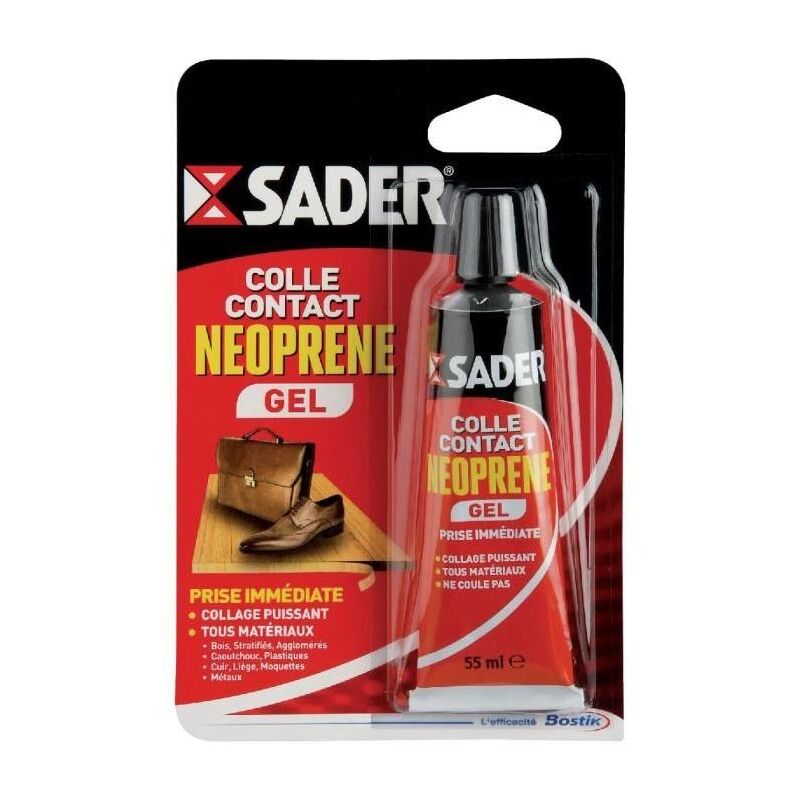 Sader - Colle contact néoprène gel 55ml