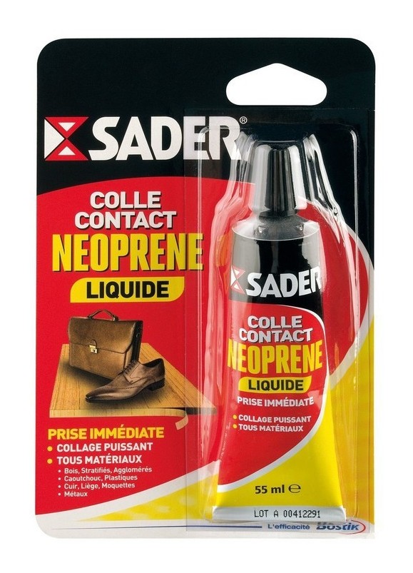 Colle néoprène contact Sader liquide 55ml