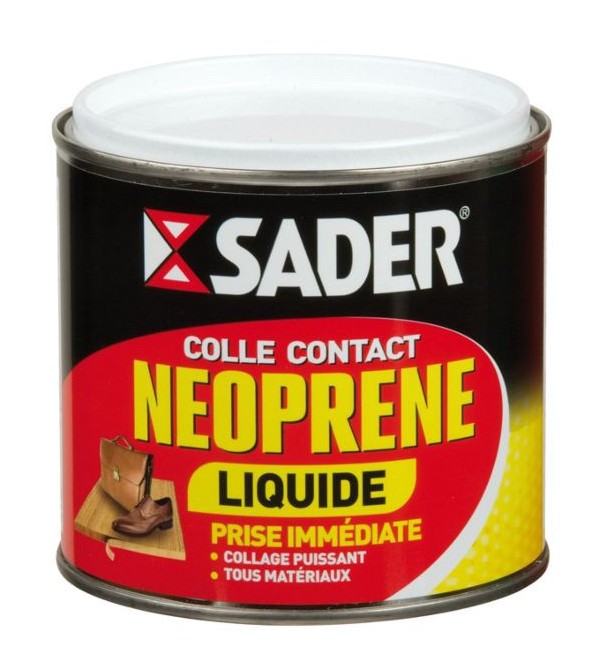 Sader - Colle néoprène contact liquide 500ml