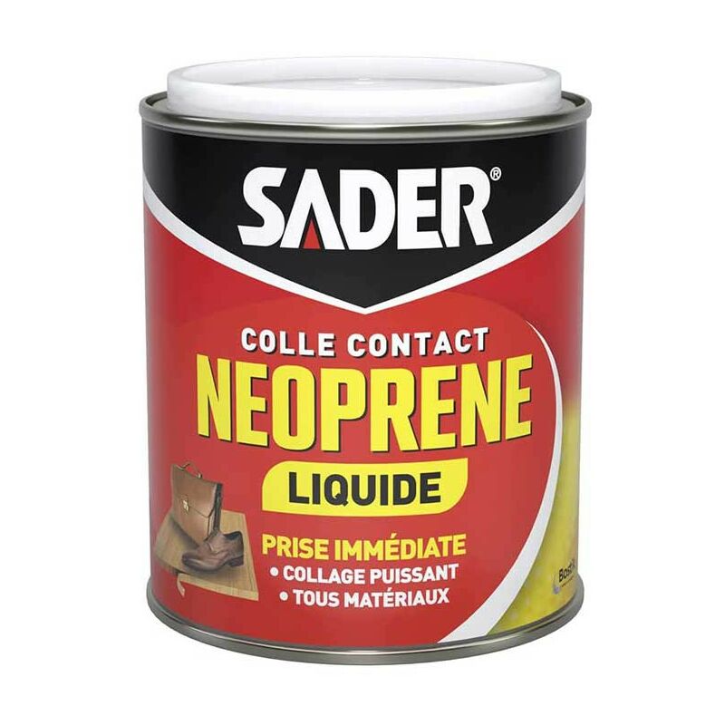 Sader - Colle néoprène contact liquide 750ml