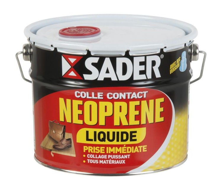 Sader - Colle néoprène contact liquide 2,5L