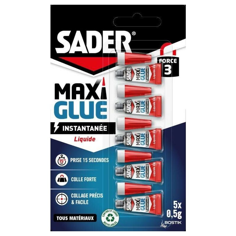 Maxiglue Liquide - 5 x 0,5g - Sader