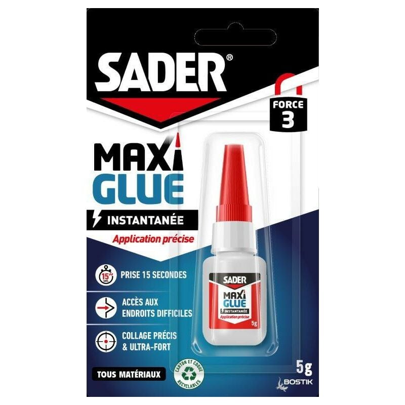 Sader - Maxiglue Application Précise - 5g