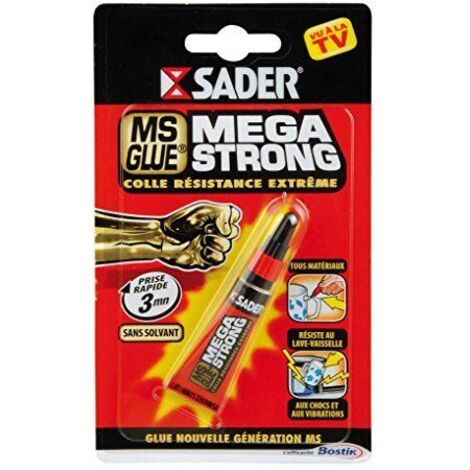 Sader Repare Tout Colle Réparation Gel Transparent 5g