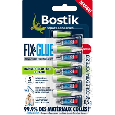 Sader répare tout - Glue liquide 5x0,5g