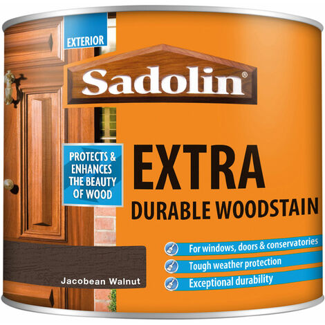 Sadolin 5028573 Extra Durable Woodstain Light Oak 500ml