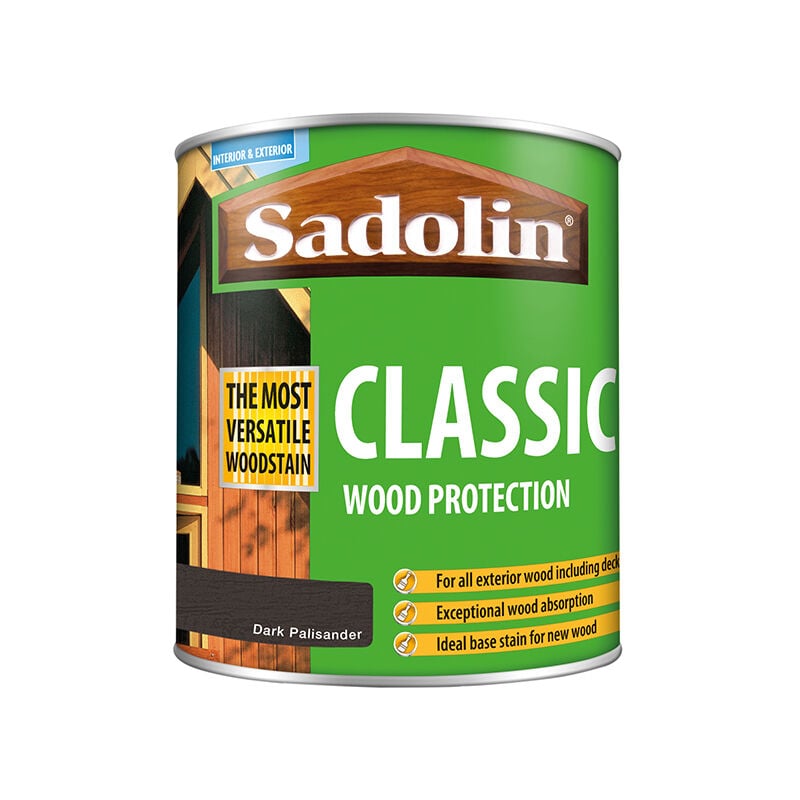 Sadolin - 5028475 Classic Wood Protection Dark Palisander 1 litre SAD5028475