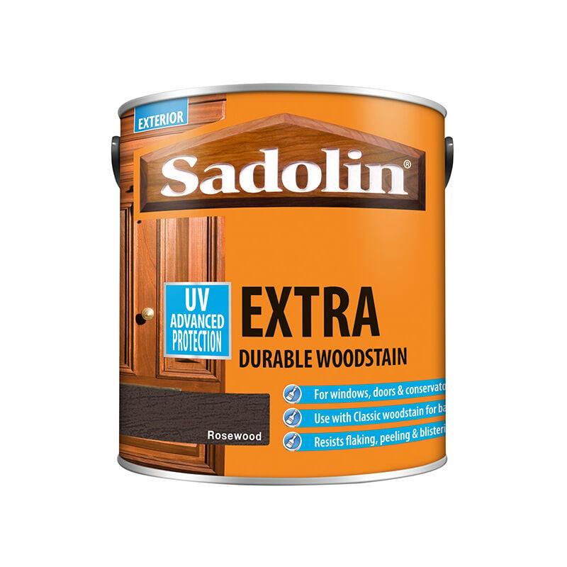 Sadolin 5028560 Extra Durable Woodstain Rosewood 2.5 litre SAD5028560