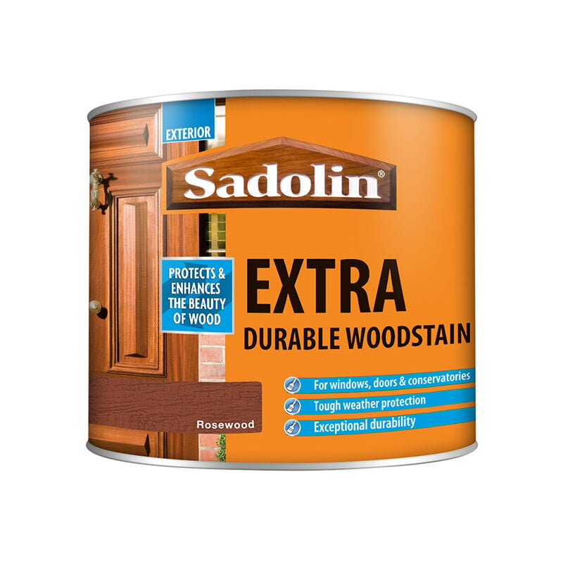 Sadolin - 5028558 Extra Durable Woodstain Rosewood 500ml SAD5028558