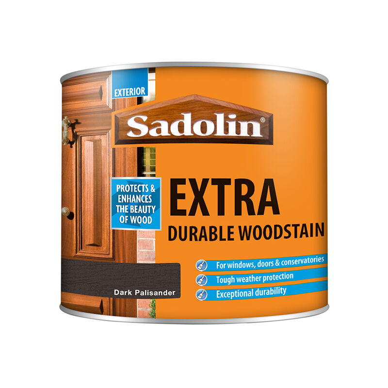 Sadolin - 5028546 Extra Durable Woodstain Dark Palisander 500ml SAD5028546