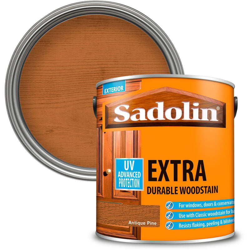 Sadolin - 5028529 Extra Durable Woodstain Antique Pine 2.5 litre SAD5028529